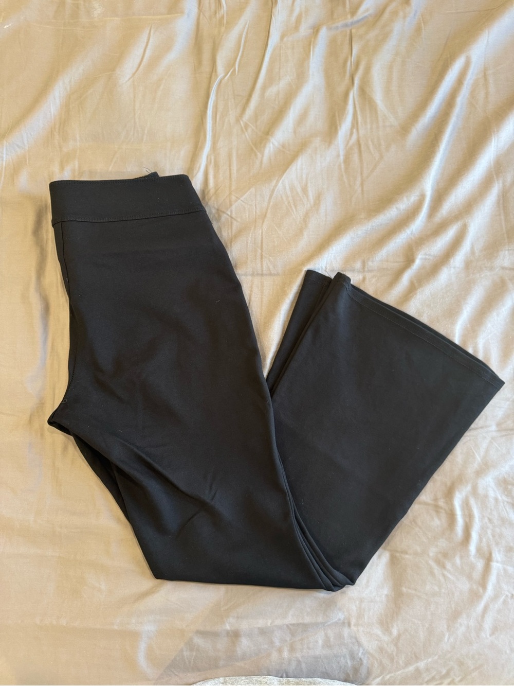 Investments Slim Factor Black Women’s Pull-On Bootcut Work Pants - Size Medium